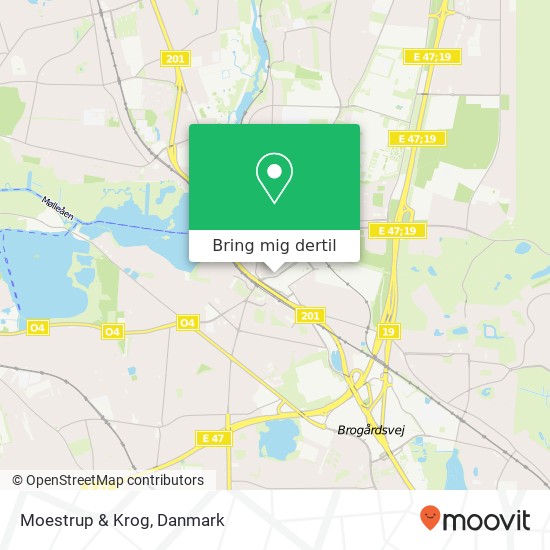 Moestrup & Krog kort