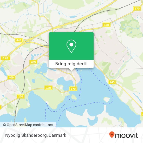 Nybolig Skanderborg kort