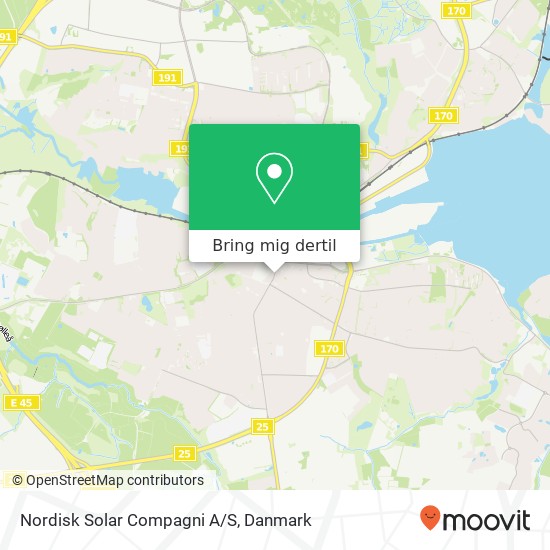 Nordisk Solar Compagni A/S kort