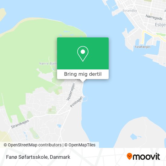 Fanø Søfartsskole kort
