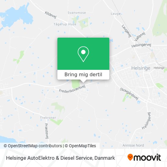 Helsinge AutoElektro & Diesel Service kort