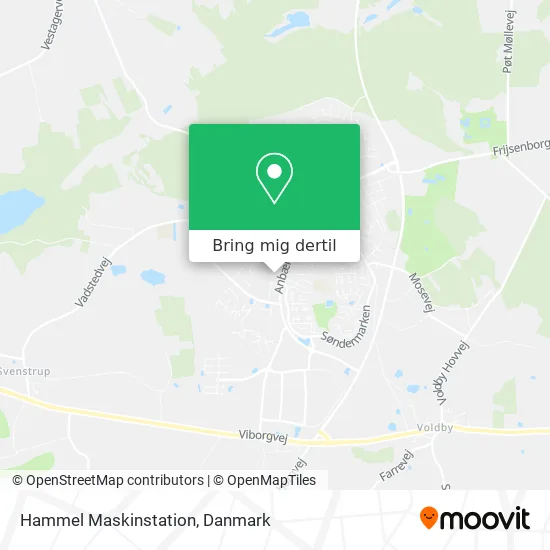 Hammel Maskinstation kort