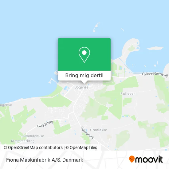 Fiona Maskinfabrik A/S kort