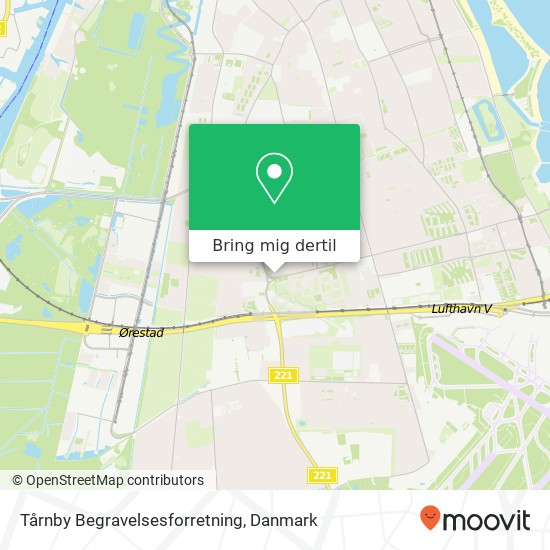 Tårnby Begravelsesforretning kort