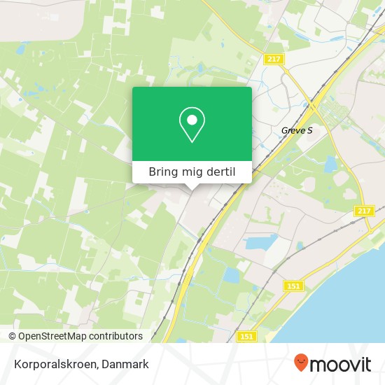 Korporalskroen kort