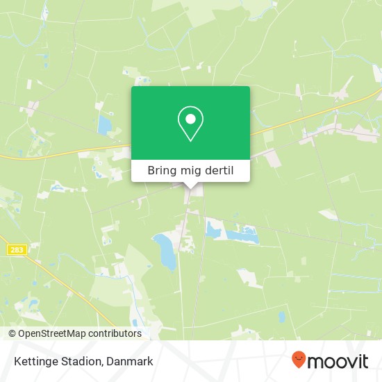 Kettinge Stadion kort