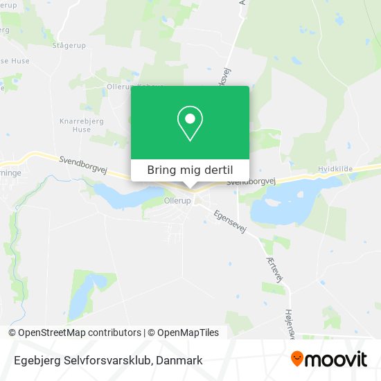 Egebjerg Selvforsvarsklub kort