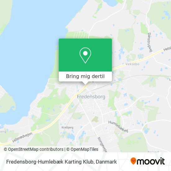 Fredensborg-Humlebæk Karting Klub kort