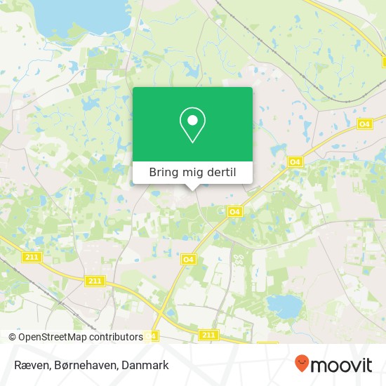 Ræven, Børnehaven kort