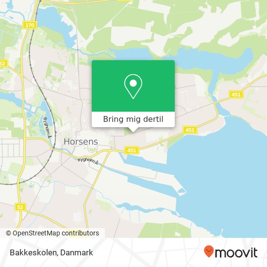 Bakkeskolen kort