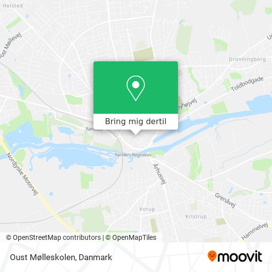 Oust Mølleskolen kort