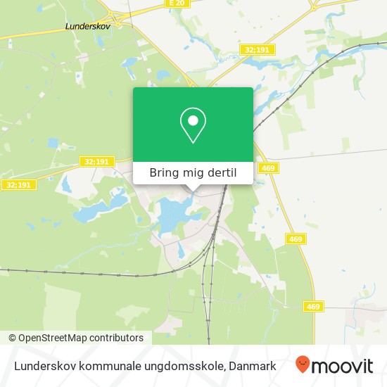 Lunderskov kommunale ungdomsskole kort