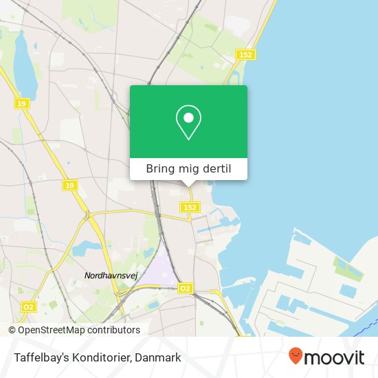 Taffelbay's Konditorier kort