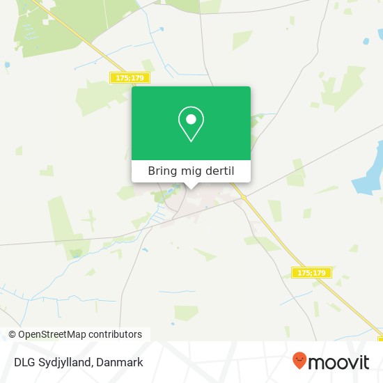 DLG Sydjylland kort