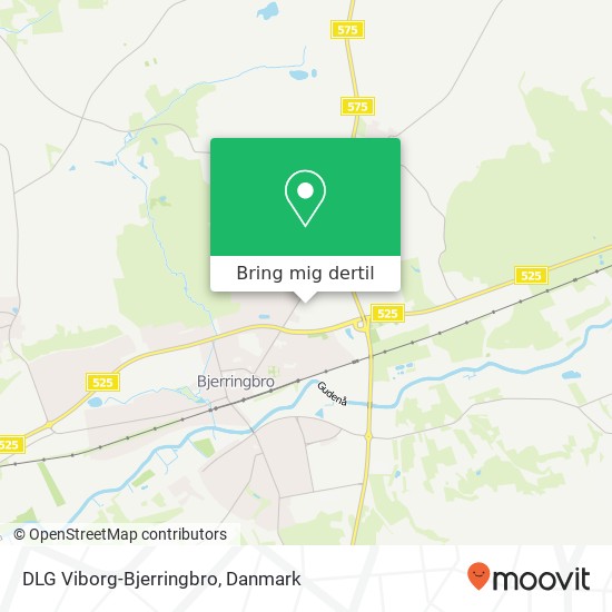 DLG Viborg-Bjerringbro kort