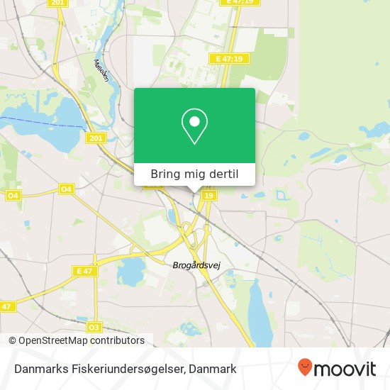 Danmarks Fiskeriundersøgelser kort
