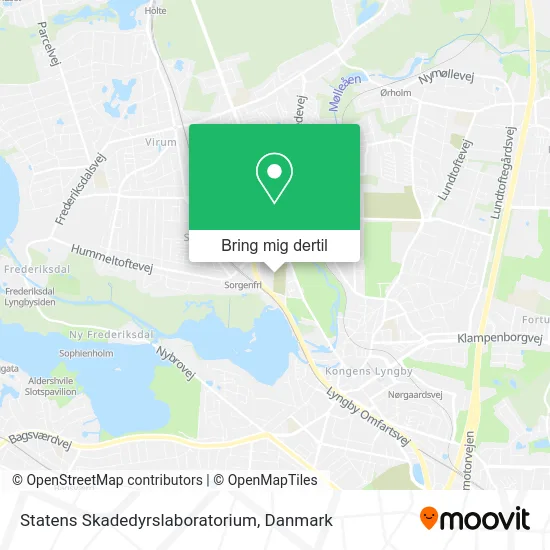 Statens Skadedyrslaboratorium kort