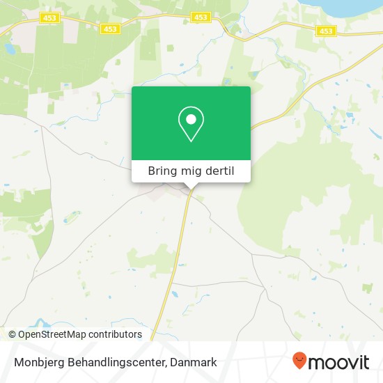 Monbjerg Behandlingscenter kort