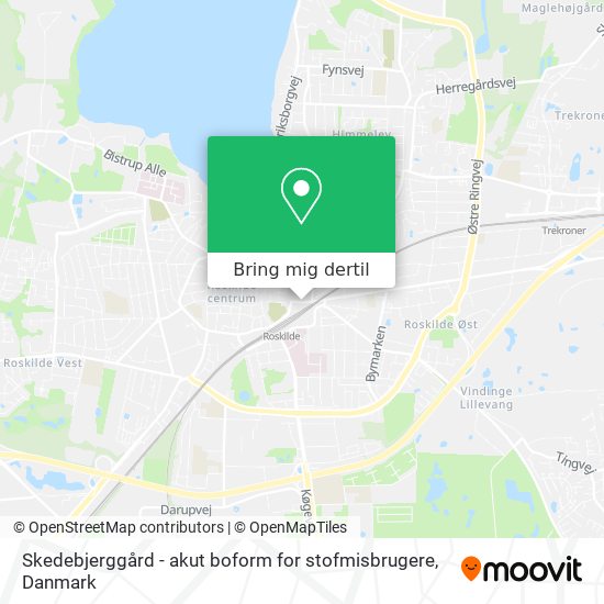 Skedebjerggård - akut boform for stofmisbrugere kort