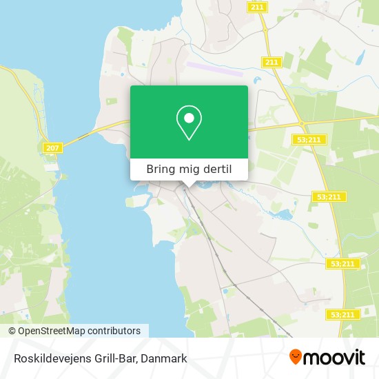 Roskildevejens Grill-Bar kort