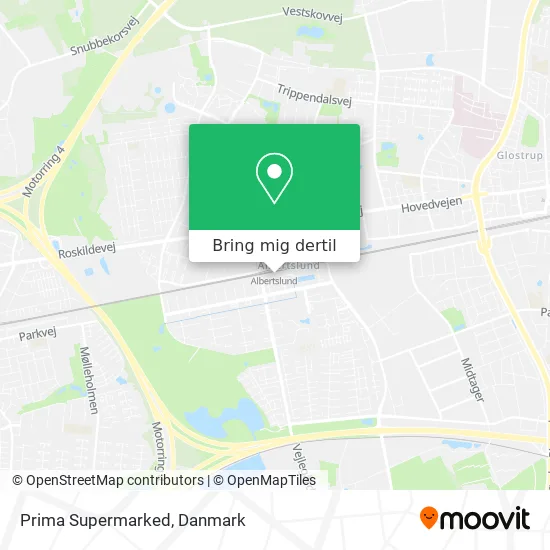 Prima Supermarked kort