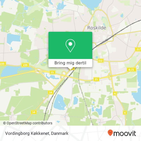 Vordingborg Køkkenet kort