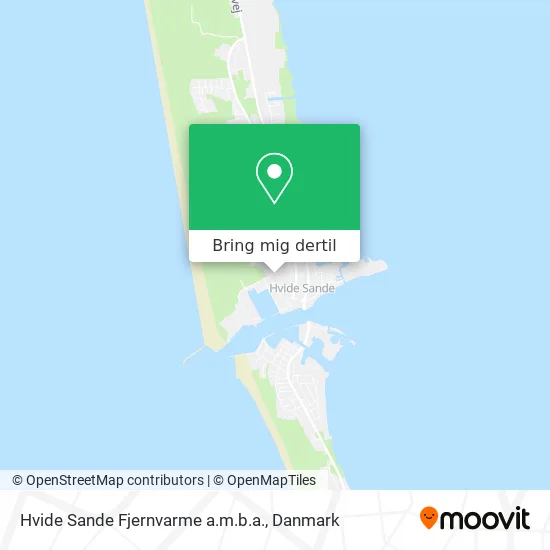 Hvide Sande Fjernvarme a.m.b.a. kort