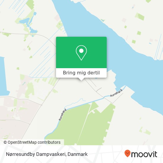 Nørresundby Dampvaskeri kort