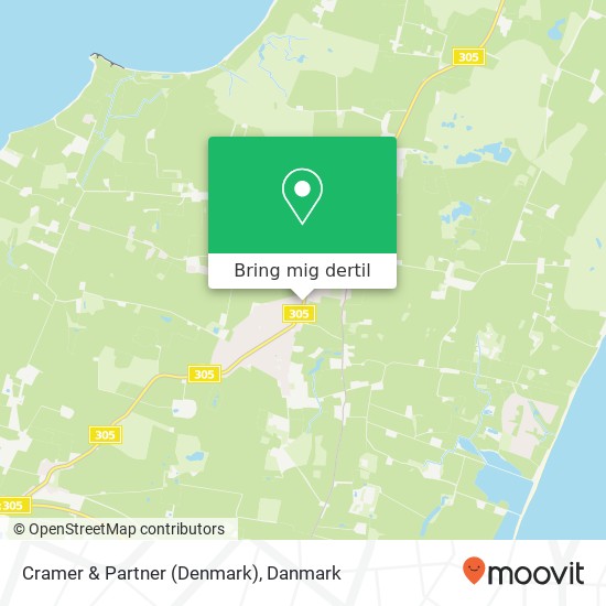 Cramer & Partner (Denmark) kort