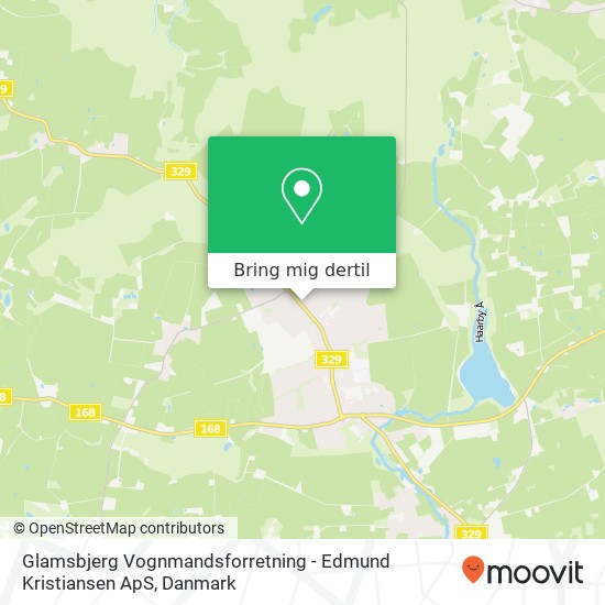 Glamsbjerg Vognmandsforretning - Edmund Kristiansen ApS kort