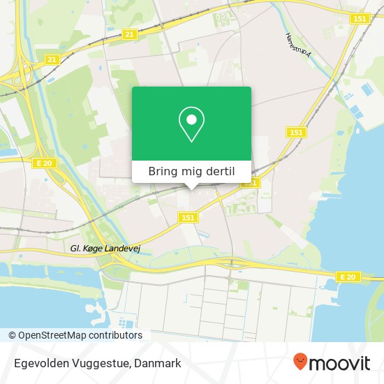 Egevolden Vuggestue kort