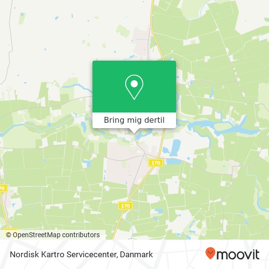 Nordisk Kartro Servicecenter kort