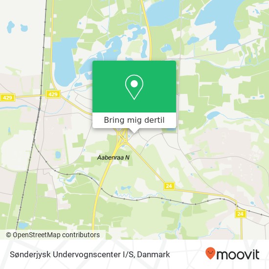 Sønderjysk Undervognscenter I / S kort