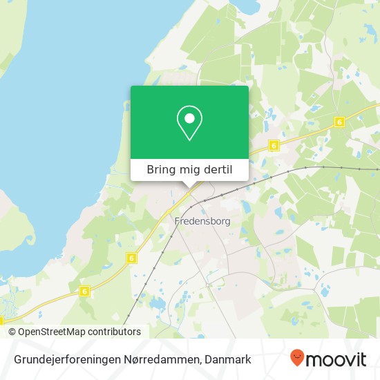 Grundejerforeningen Nørredammen kort