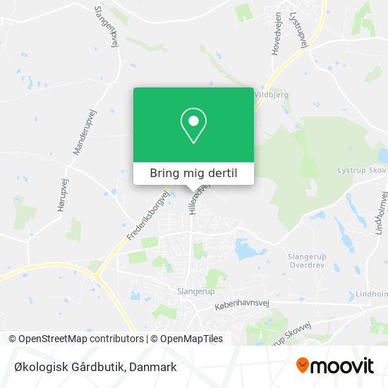 Økologisk Gårdbutik kort