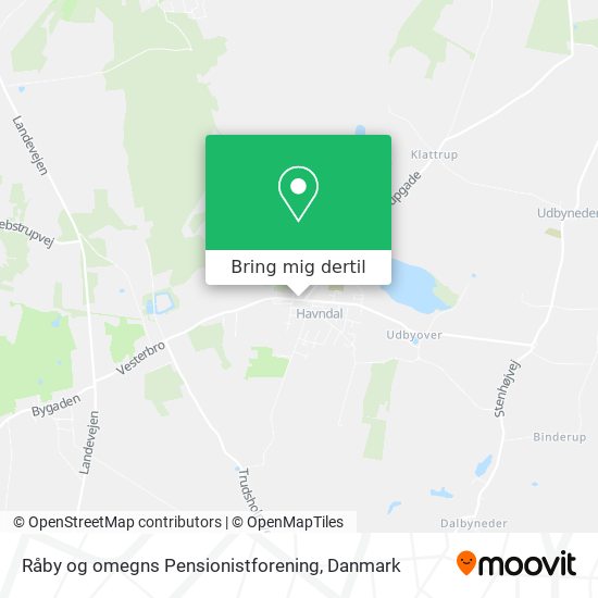 Råby og omegns Pensionistforening kort