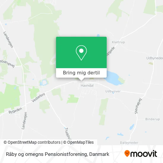 Råby og omegns Pensionistforening kort