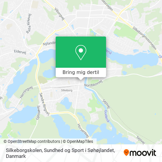 Silkeborgskolen, Sundhed og Sport i Søhøjlandet kort