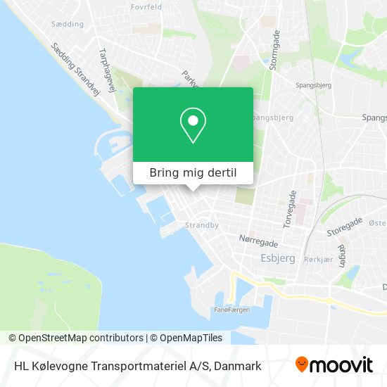 HL Kølevogne Transportmateriel A / S kort