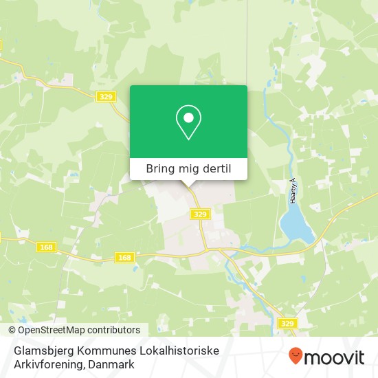Glamsbjerg Kommunes Lokalhistoriske Arkivforening kort
