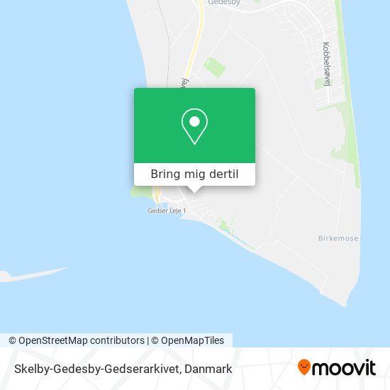Skelby-Gedesby-Gedserarkivet kort