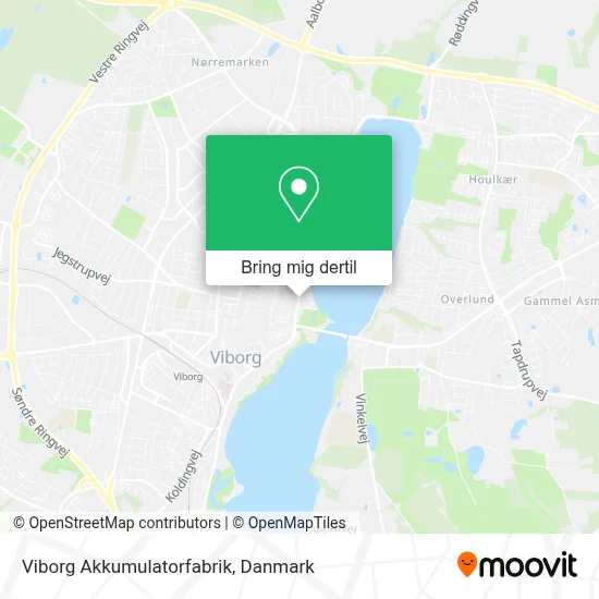 Viborg Akkumulatorfabrik kort
