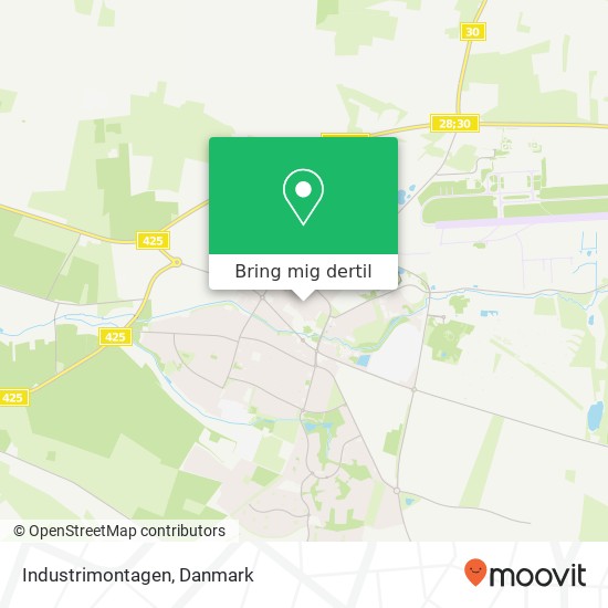 Industrimontagen kort