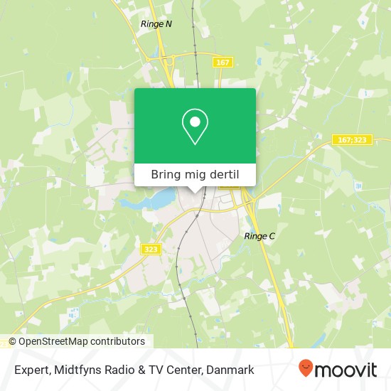 Expert, Midtfyns Radio & TV Center kort