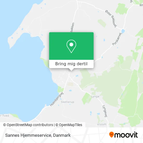 Sannes Hjemmeservice kort