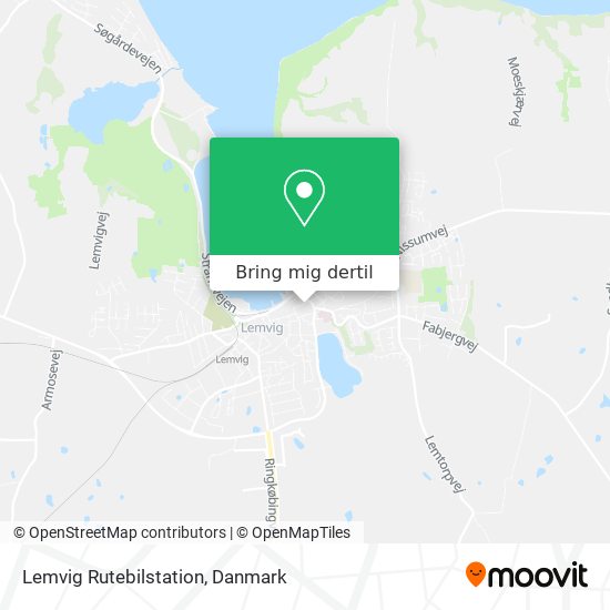 Lemvig Rutebilstation kort