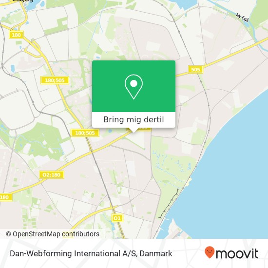 Dan-Webforming International A / S kort