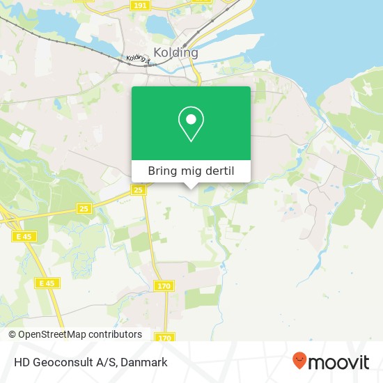 HD Geoconsult A/S kort