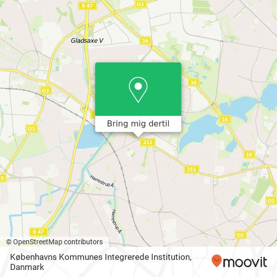 Københavns Kommunes Integrerede Institution kort