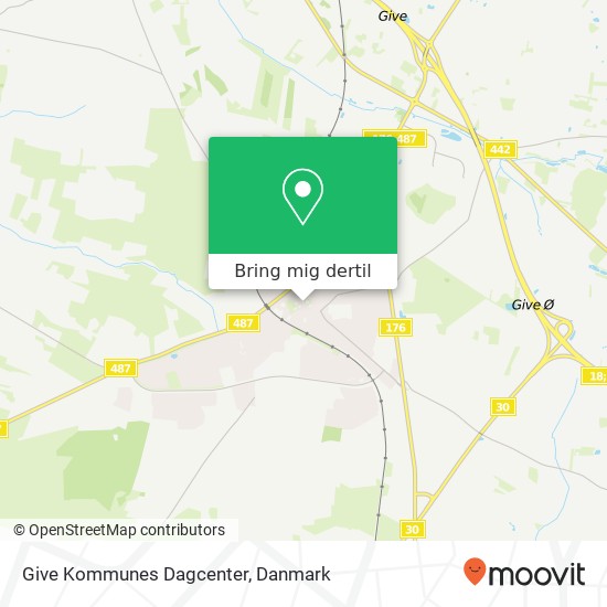 Give Kommunes Dagcenter kort